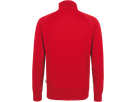 Sweatjacke College Gr. 3XL, rot - 70% Baumwolle, 30% Polyester, 300 g/m²