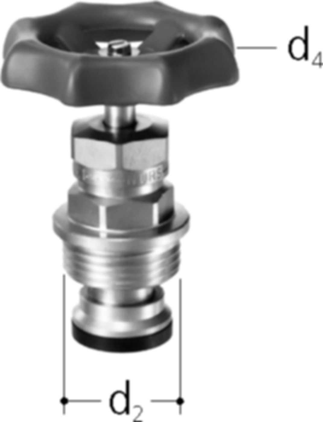 Oberteil JRG mit Handrad