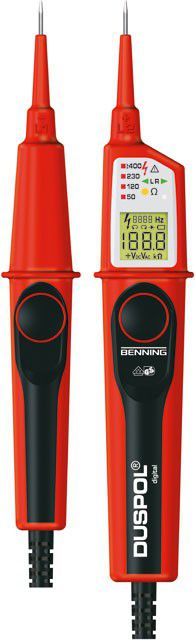 Benning Mess + Prüfwerkzeuge 12V-1000V - Duspol Expert, 0.1k-100k/Ohm