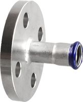 Eurotubi Flansch mit Muffe PN 16 Inox
