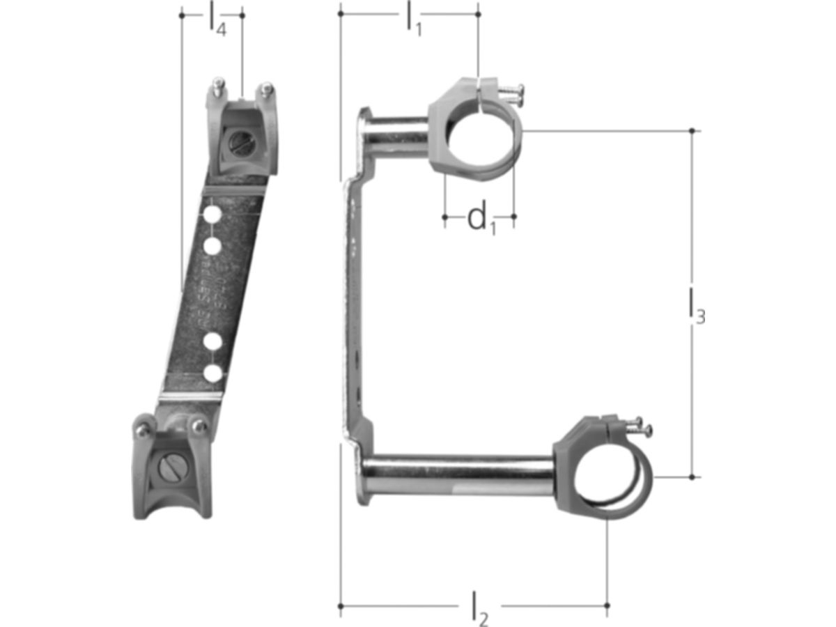 Sanipex Halterung für Verteiler