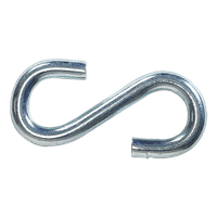 S-Haken MEISTER Stahl verzinkt