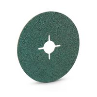 Fiberscheiben PFERD Vitex ZF713 - Zirkonkorund, blau, 4-fach geschlitzt