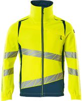 Jacke ultimate Stretch, Gr. 2XL - hi-vis gelb/dunkelpetroleum