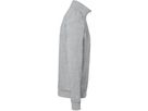 Zip-Sweatshirt Premium, Gr. 2XL - ash meliert