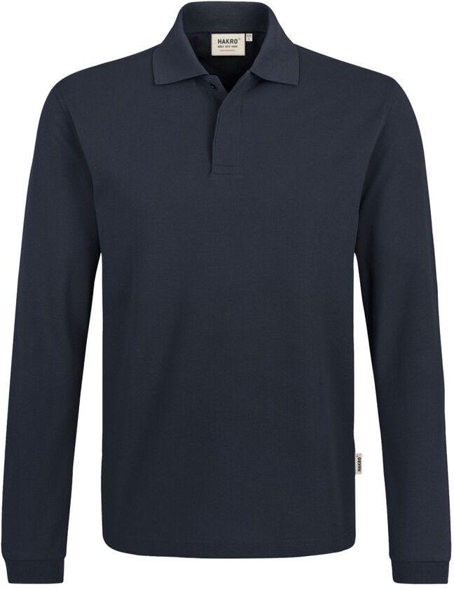 Longsleeve-Poloshirt HACC P-Performance - 50 % Baumwolle 50 % Polyester 220 g /m²