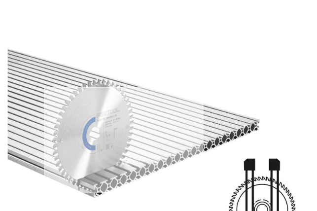 Kreissägeblatt Festool für Alu/Epoxy - HW 168x1.8x20 F/FA52