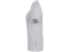 Damen-Poloshirt Classic S ash meliert - 98% Baumwolle, 2% Viscose, 200 g/m²