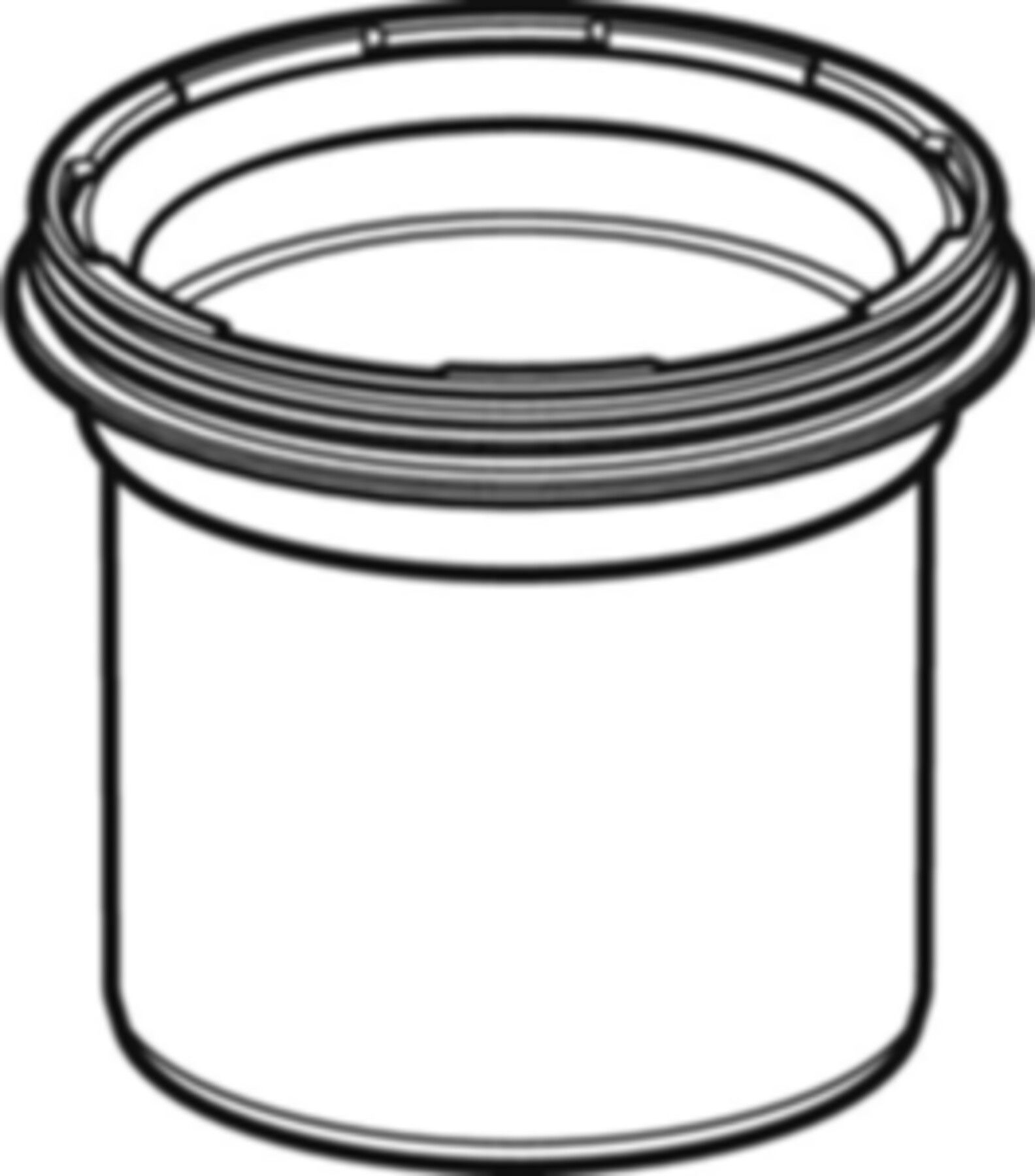 Geberit Verlängerungsstück - für Bodeneinlauf VARINO