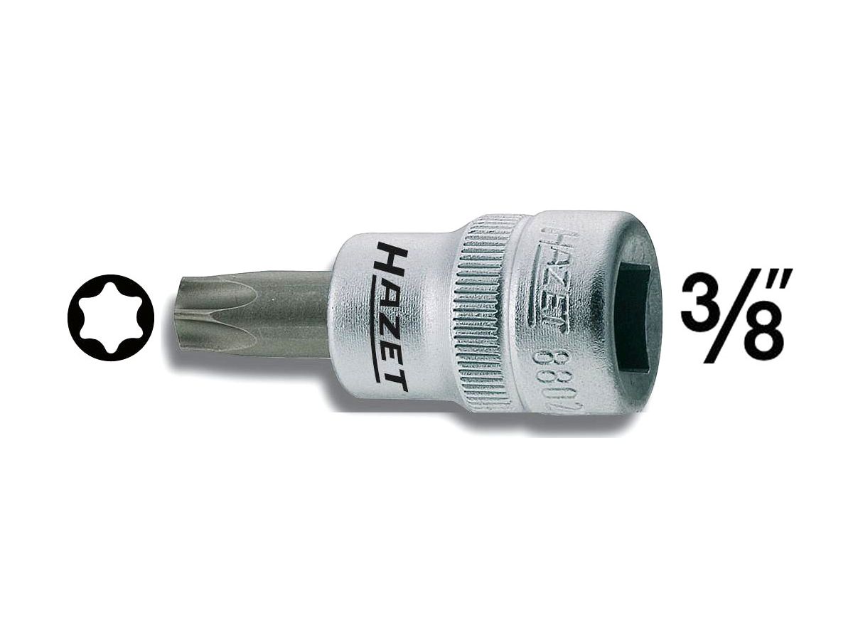 Schraubendreher Einsatz Torx 8802 HAZET - 3/8"