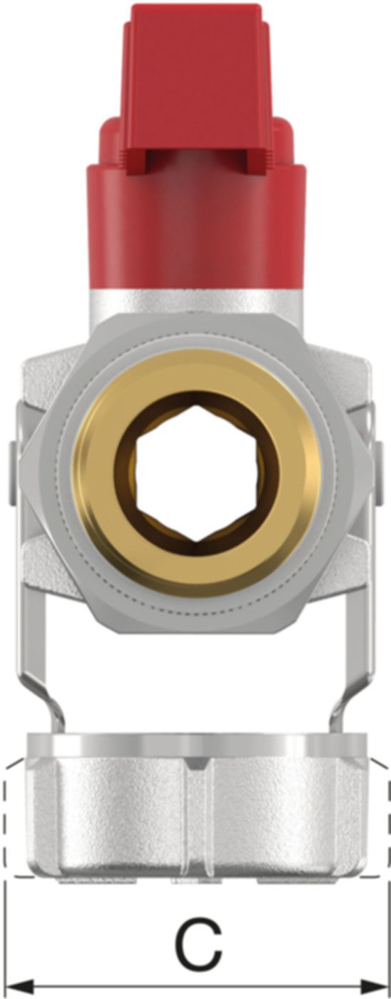 Entleerhahn Simplex-KFE Heizung/Sanitär - mit AG