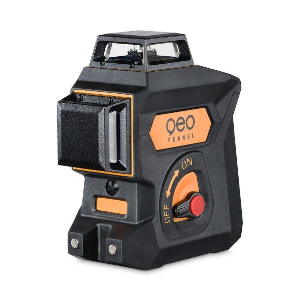 Linienlaser 3 x 360° - mit 6 Laserkreuze (rot)