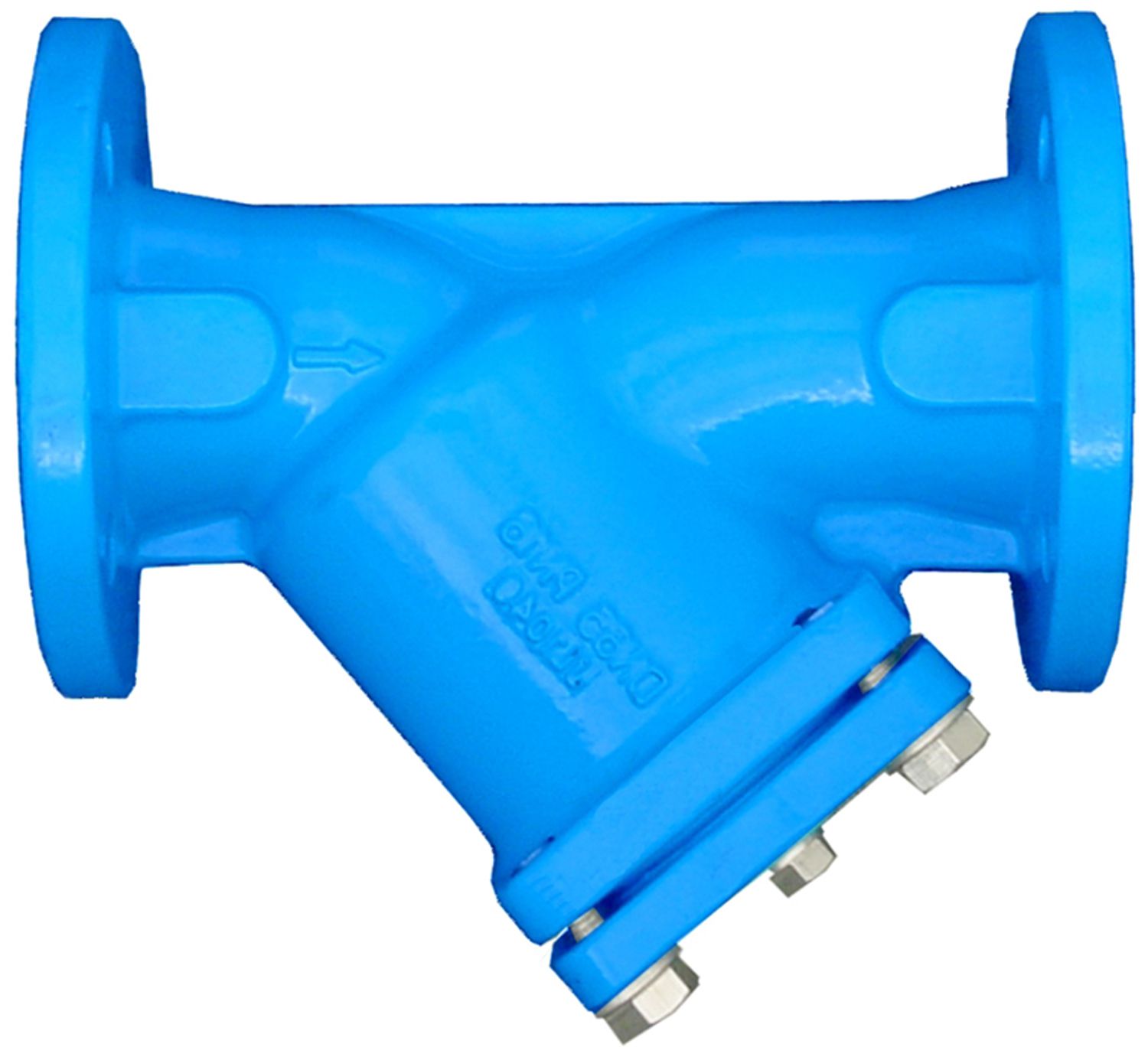 Filter PN 16, mit Flanschen Nussbaum - für Wasser bis 40°C Nr.17020