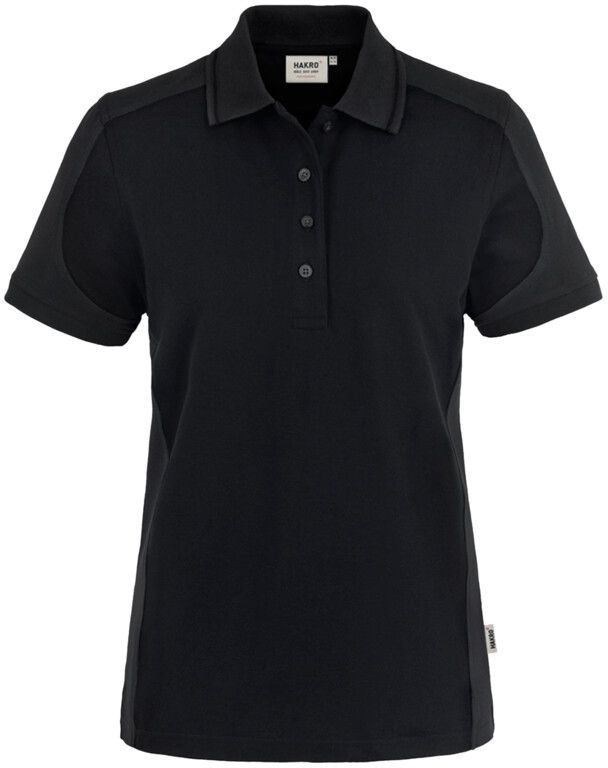 Damen-Poloshirt Contrast Performance - 50% Baumwolle, 50% Polyester, 200 g/m²