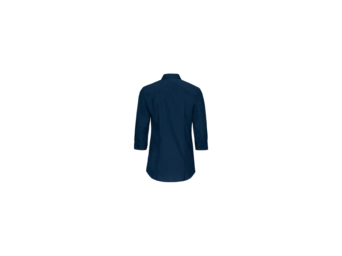 Bluse Vario-¾-Arm Perf. Gr. 6XL, tinte - 50% Baumwolle, 50% Polyester, 120 g/m²