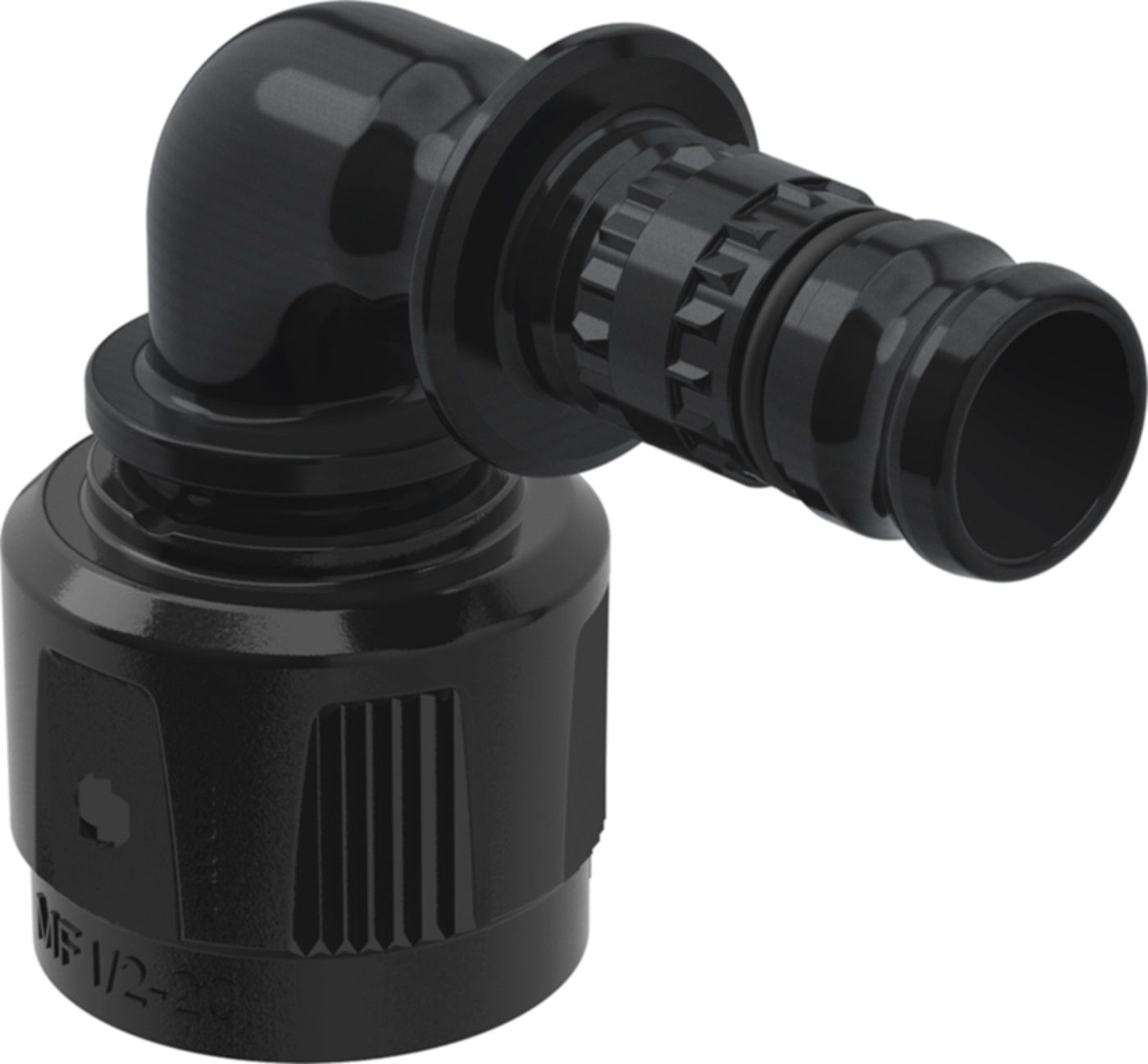 Geberit Mepla-Übergangswinkel 90° - 1/2" x 20 mm