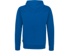Kapuzenjacke Bonded S royalblau/silber - 55% Polyester, 45% Baumwolle, 340 g/m²