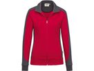 Damen-Sweatjacke Contrast Performance - 50% Baumwolle, 50% Polyester, 300 g/m²