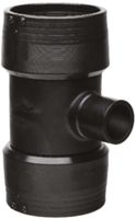 T-Stück reduz. PE 100 S-5 SDR 11 ELGEF - 5 bar Gas / 16 bar Wasser