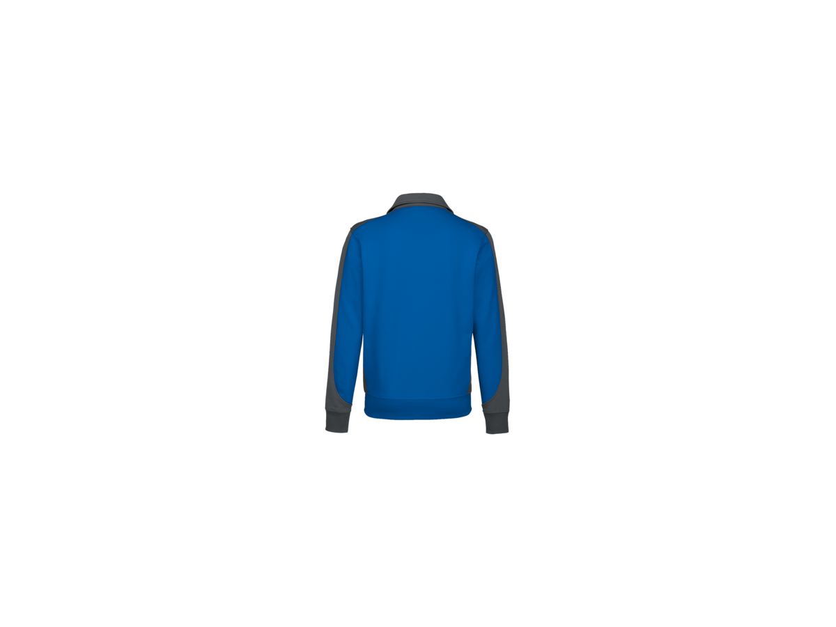 Sw.jacke Contr. Perf. 3XL royalb./anth. - 50% Baumwolle, 50% Polyester, 300 g/m²