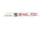 Säbelsägeblatt Milwaukee THIN KERF - 300x1.4mm, 18Z, 1.5-8mm Stahl / 5er
