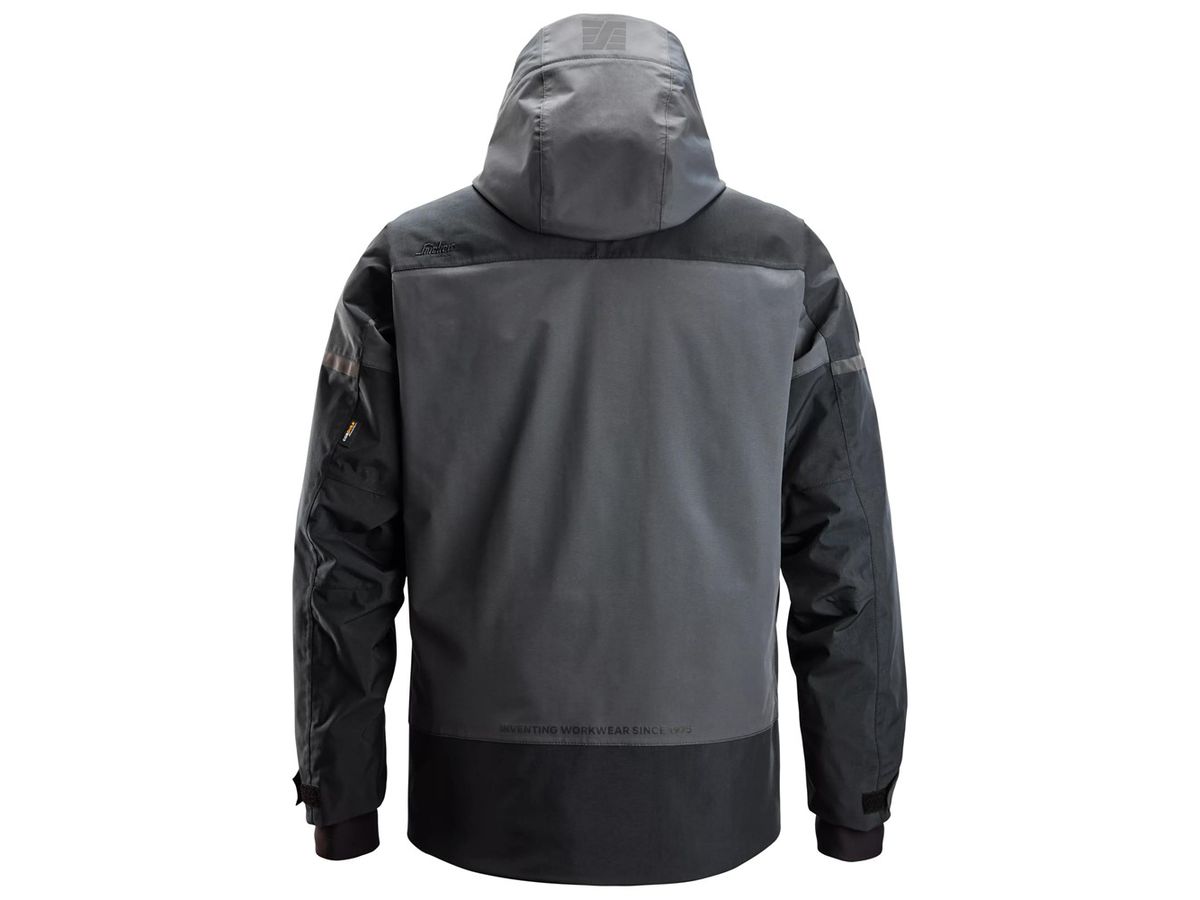 Winterjacke AllroundWork - Snickers, grau/grau, wasserdicht