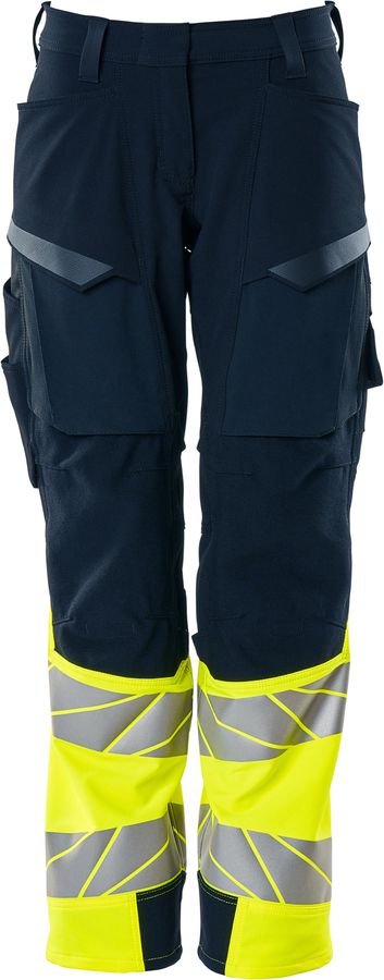 Hose Damen Diamond, Stretch - mit Knietaschen