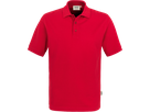 Poloshirt Top Gr. L, rot - 100% Baumwolle, 200 g/m²