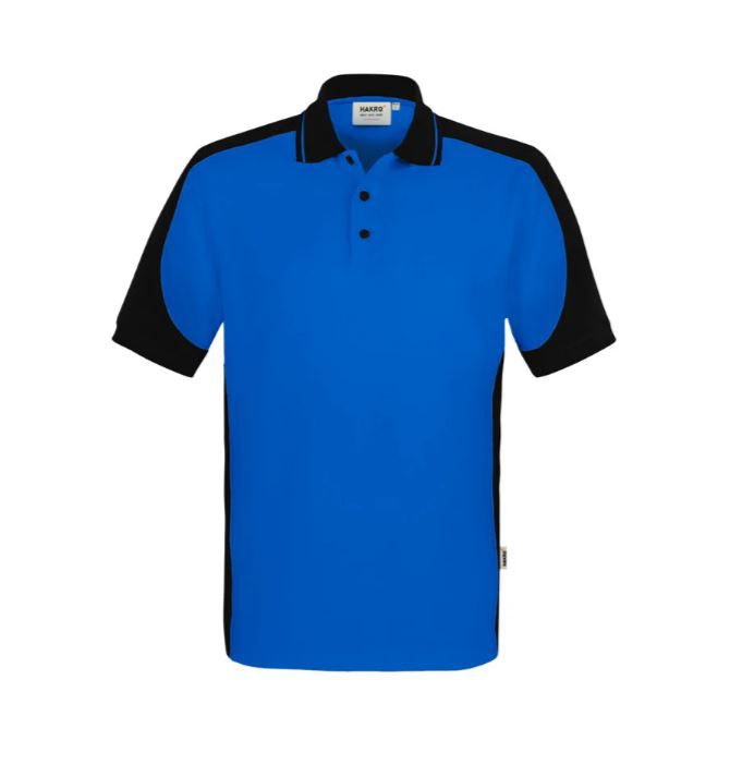 Hakro Poloshirt Contrast Mikralinar - 50% Baumwolle, 50% Polyester (recycelt)