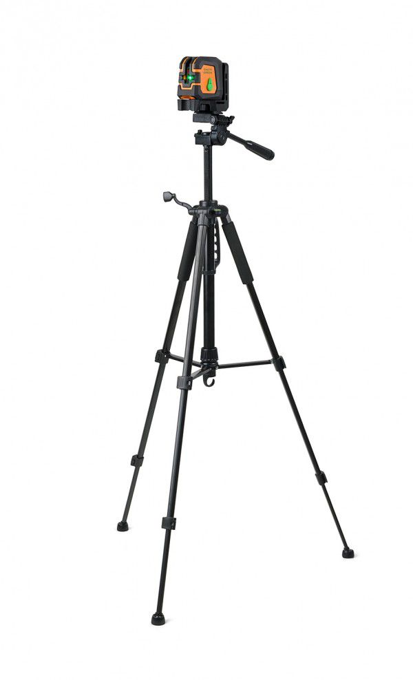 Kreuzlinien Laser grün GEO1X-Green SET - Arbeitsbereich bis 30m, inkl. Stativ
