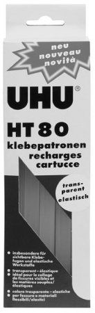 Klebepatronen HT 80 transparent  200g - Uhu 47865