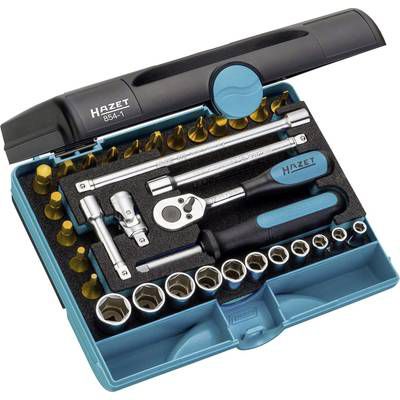 Steckschlüssel-Satz 1/4" Hazet - Abmessung 185 x 153 x 52mm