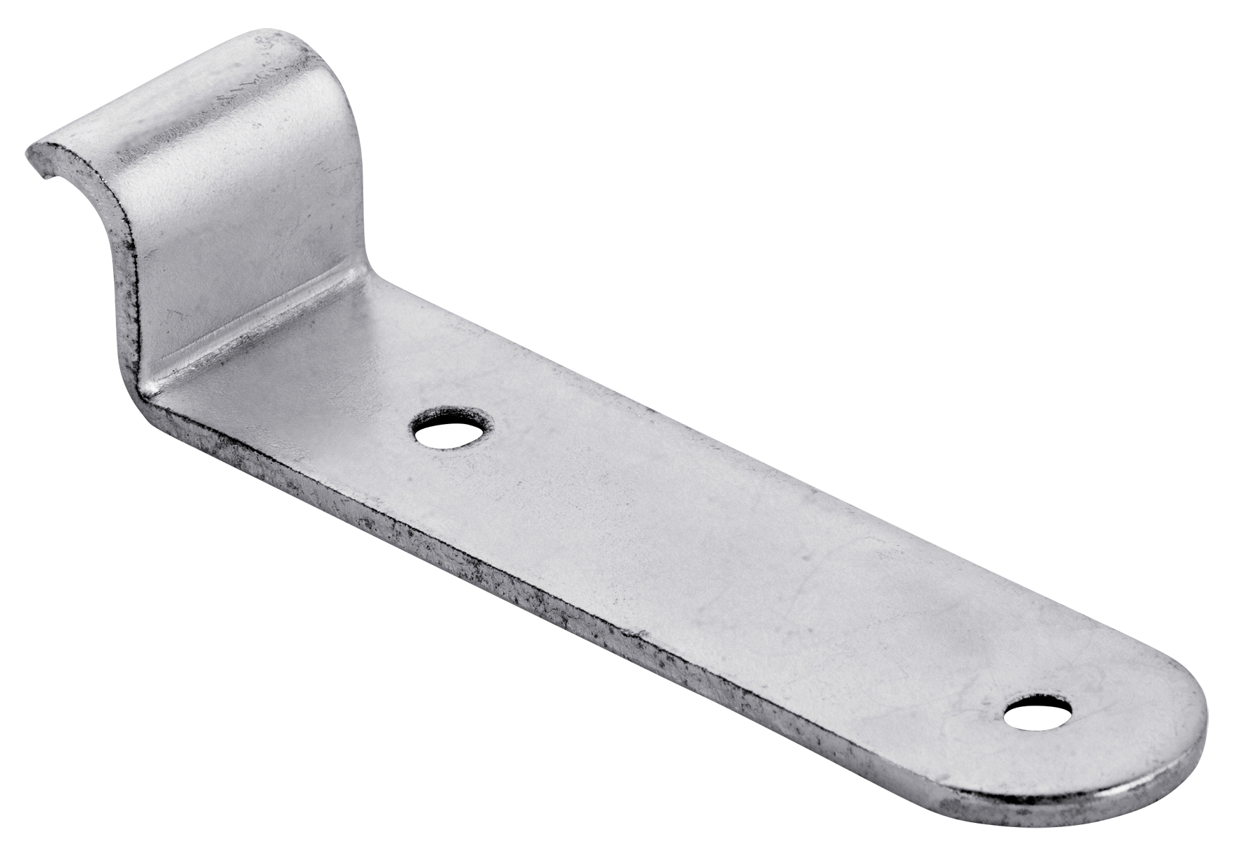Klobe zu Kistenverschluss 100x25 mm - bis zur Kröpfung, Stahl verz.