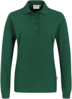 Damen-Longsleeve-Polosh. Perf. 2XL tanne - 50% Baumwolle, 50% Polyester, 220 g/m²