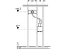 Geberit GIS-Traverse für Wandarmatur - mit Unterputzfunktionsbox