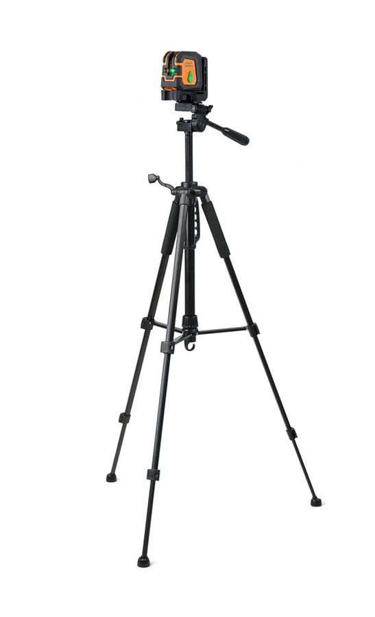 Kreuzlinien Laser grün GEO1X-Green SET - Arbeitsbereich bis 30m, inkl. Stativ