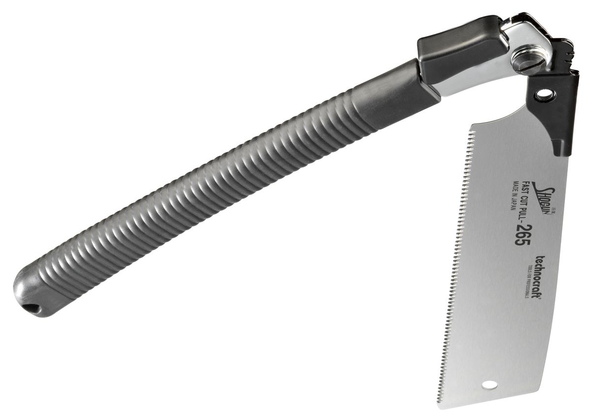 Original Japan-Zugsäge "SHOGUN" 265 mm - klappbar, Sägeblatt ausweichselbar