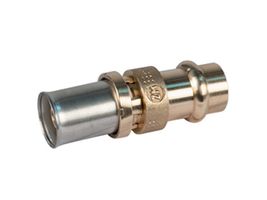 Press-Übergang 16x2x15 mm - BDH-Rohr auf Press-Rohr mit V-Kontur