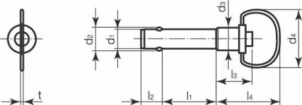 Ball-Lok Bolzen