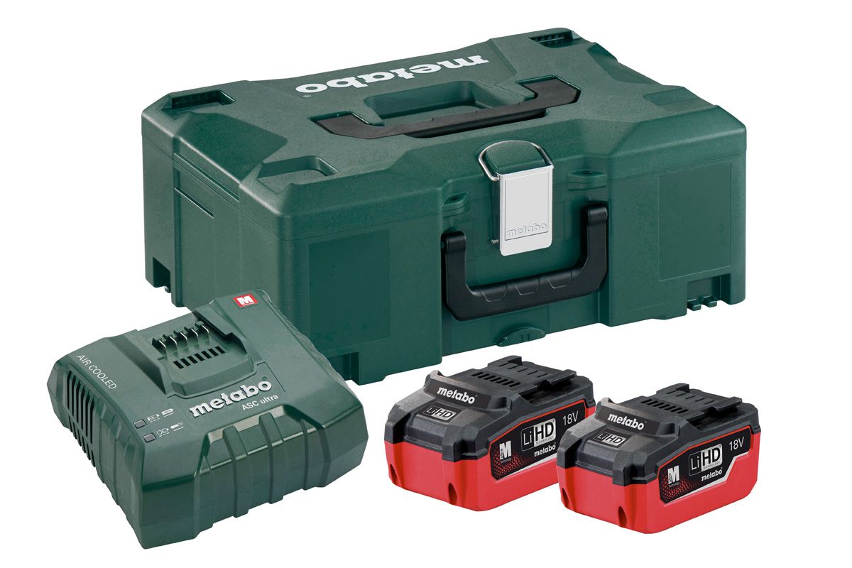 SET Basic 2 x LiHD 5.5 Ah + ML - Metabo