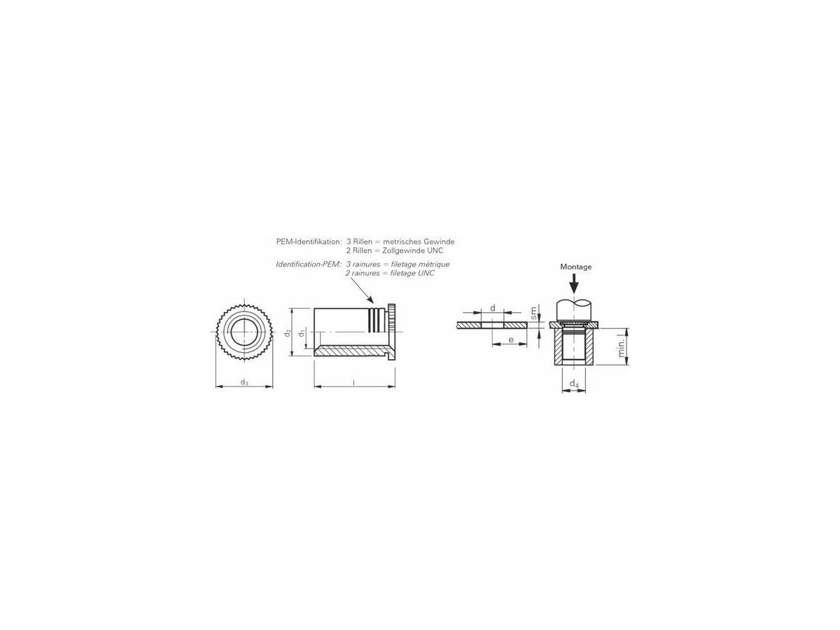 DSOS-440-275    PEM BUCHSEN