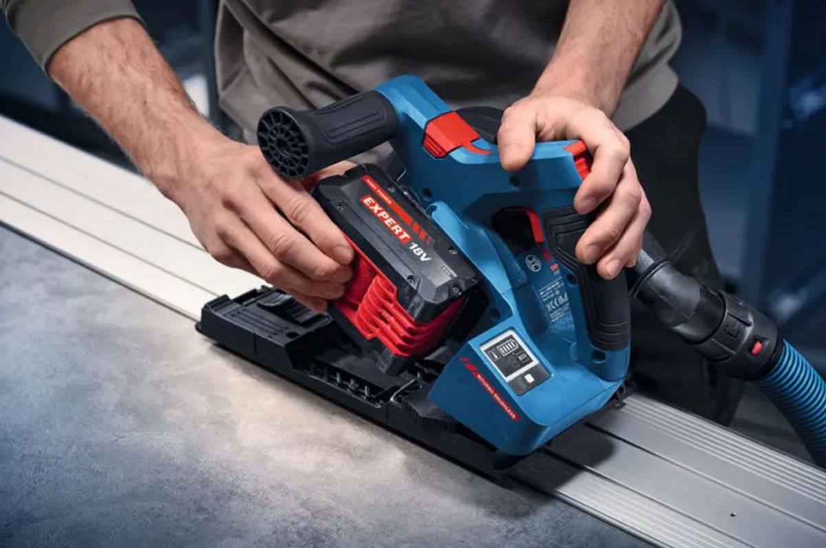 Akku-Tauchsäge, EXKT18V-52G (solo; L-box - Bosch