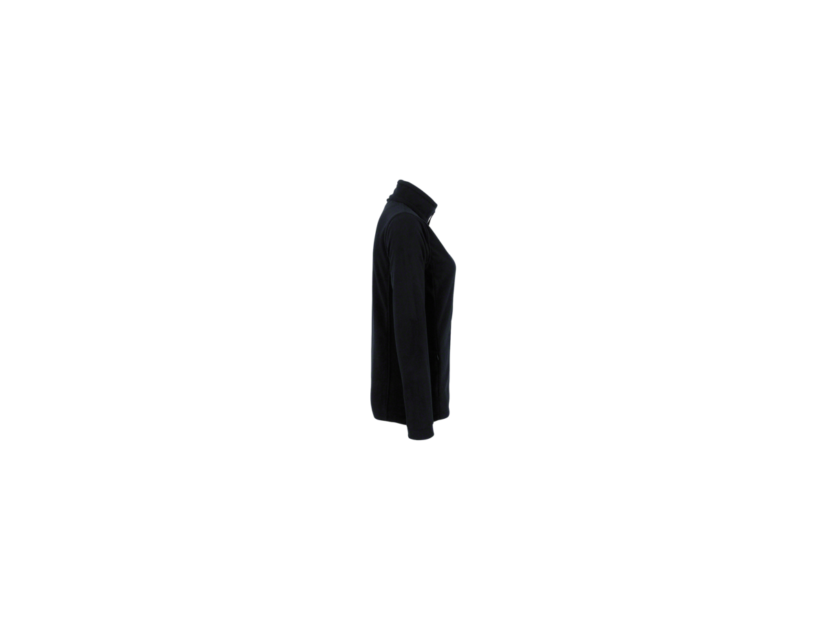 Damen-Fleecejacke Delta Gr. 2XL, schwarz - 100% Polyester, 220 g/m²