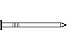 Breitkopfstifte FVZ 3,1 x 50 - 5,0 kg ca. 310 Stk. Pak.