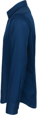 Hemd 1/1-Arm Business Tail. 2XL marine - 100% Baumwolle