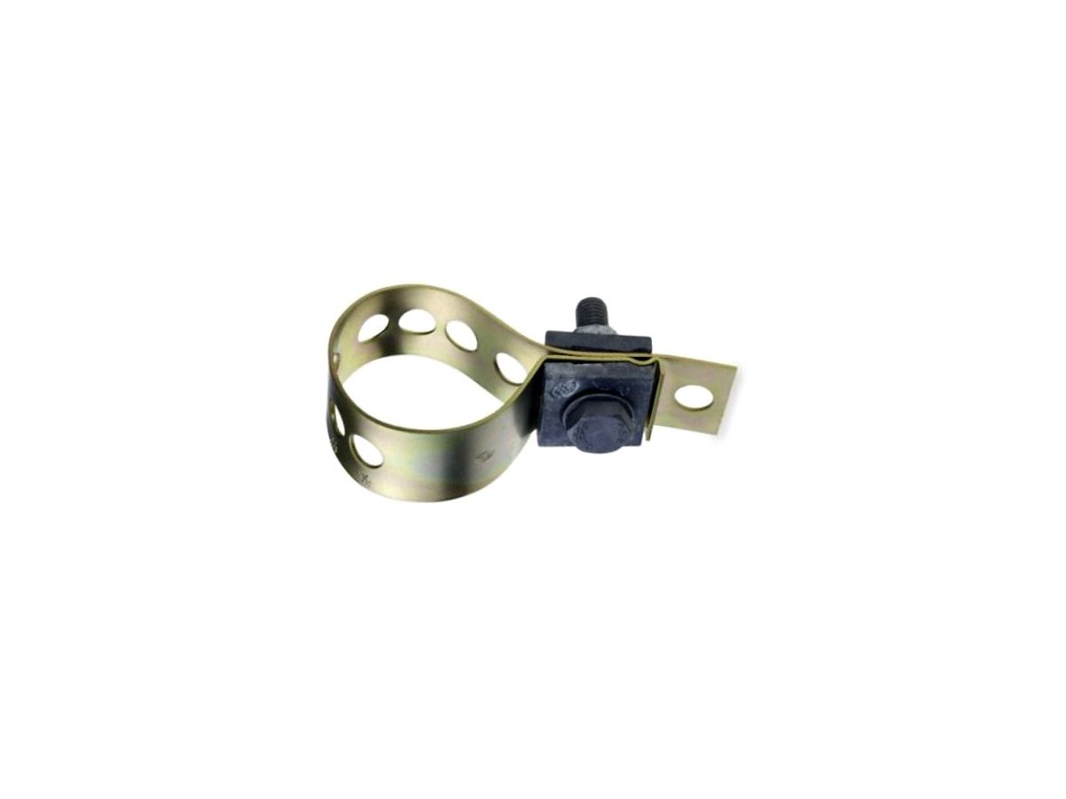 Rohr-Kontaktbride Kupfer verzinkt - variabel, Schraube M10x45
