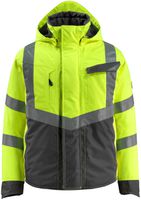 Pilotenjacke Hastings Gr. 2XL - hi-vis gelb/dunkelanthr., 100% Polyester