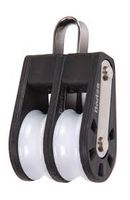 Doppelblockrolle MEISTER Edelstahl Inox