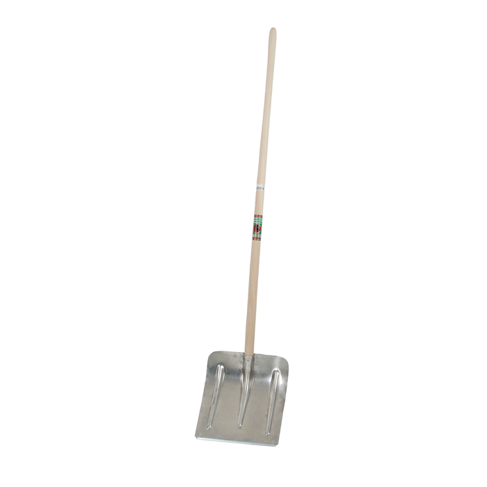 Schneeschaufel ALU m/Stiel Gr.2 - OFFNER, Länge 140 cm Blatt 40x37 cm