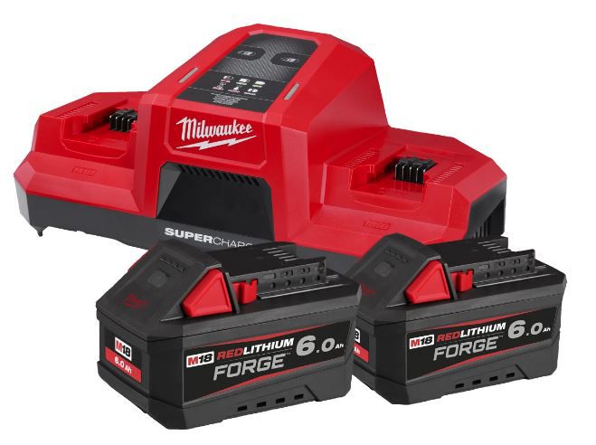 Akku-Forge NRG-Kits Milwaukee - M18 FORGENRG-602DBSC, 6.0 Ah.